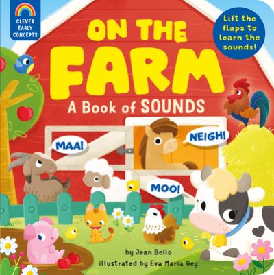 Cover for Jean Bello · On the Farm: Book of Sounds (Board book) (2022)