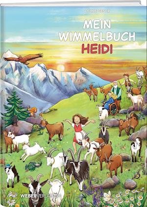 Cover for Celine Geser · Mein Wimmelbuch Heidi (Book) (2022)