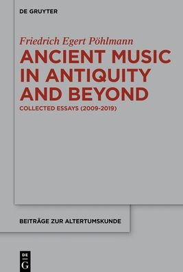 Cover for Pöhlmann · Antike Musik und ihre Wiederge (Book) (2020)