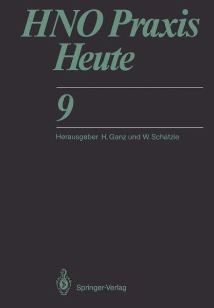 Cover for W Behrendt · Hno Praxis Heute - Hno Praxis Heute  (Abgeschlossen) (Paperback Book) [Softcover Reprint of the Original 1st Ed. 1989 edition] (2011)