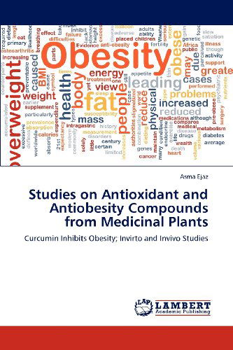 Cover for Asma Ejaz · Studies on Antioxidant and Antiobesity Compounds from Medicinal Plants: Curcumin Inhibits Obesity; Invirto and Invivo Studies (Paperback Bog) (2012)