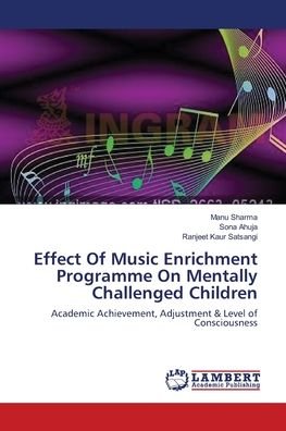 Cover for Sharma · Effect Of Music Enrichment Progr (Book) (2014)