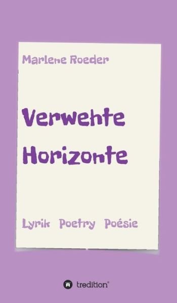 Cover for Roeder · Verwehte Horizonte (Bok) (2019)