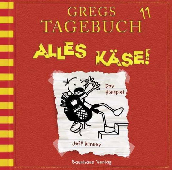 Gregs Tagebuch 11-alles Käse! - Jeff Kinney - Muzyka - LUEBBE AUDIO-DEU - 9783785756218 - 29 września 2017