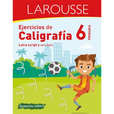 Cover for Ediciones Larousse · Ejercicios de Caligrafia 6 Degrees de Primaria (Paperback Book) (2022)