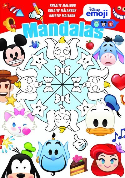 Cover for Disney Emoji Mandalas (Buch) (2022)