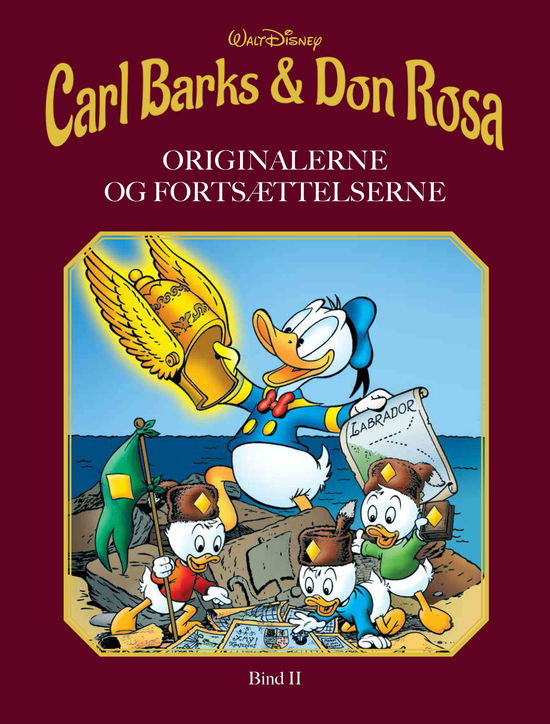 Cover for Disney · Carl Barks &amp; Don Rosa Bind II (Hardcover Book) [1. Painos] (2020)