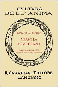 Cover for Edward Carpenter · Verso La Democrazia (Book)