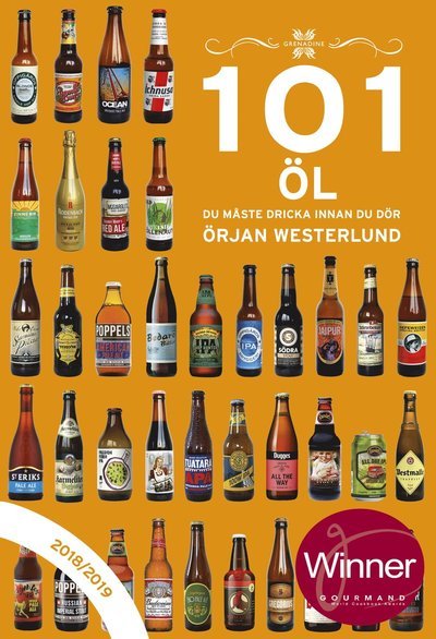 Cover for Örjan Westerlund · 101 öl du måste dricka innan du dör 2018/2019 (Bound Book) (2018)