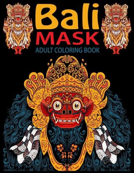 Cover for Smari Books · Bali Mask Coloring Book (Paperback Bog) (2020)