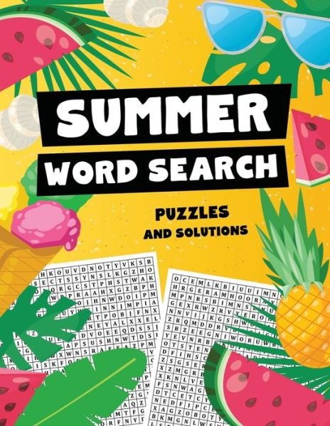 Cover for Panda Publishing · Summer Word Search Puzzles and Solutions (Pocketbok) (2020)