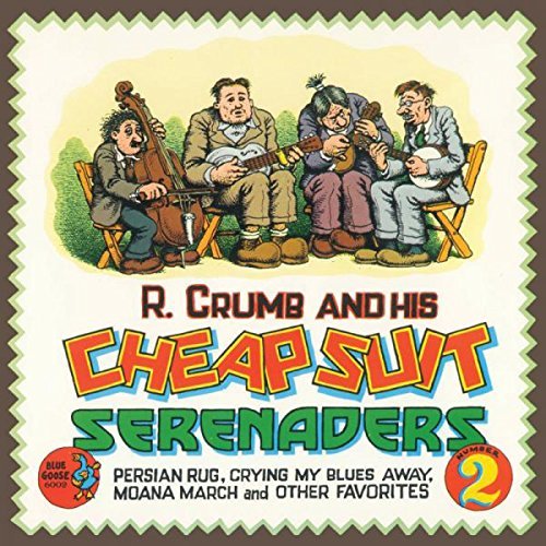Cover for Crumb,r. &amp; His Cheap Suit Serenaders No.2 · Persian Rug Crying My Blues Away Moana March (LP) (2015)