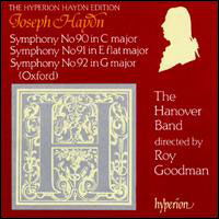 Cover for Goodman · Sinfonien 90,91,92 (CD) (1991)