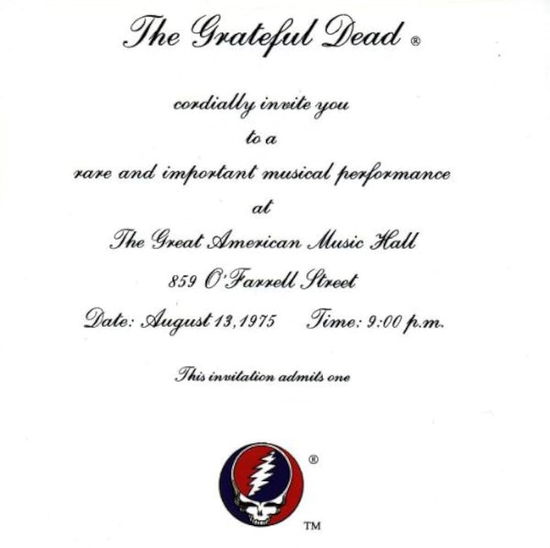 One From The Vault - Grateful Dead - Música - FUTURE DAYS - 0081227998219 - 19 de outubro de 2007