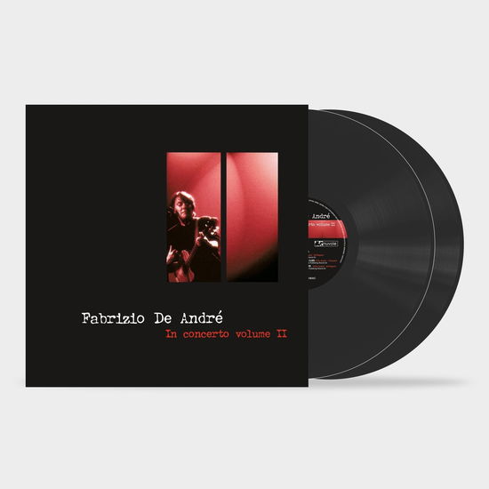 Cover for Fabrizio De Andre · Fabrizio De Andre in Concerto Vol 2 (LP) [180 gram edition] (2024)