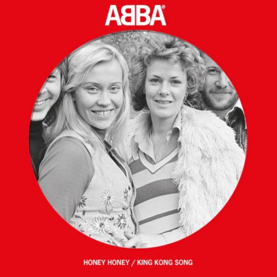Cover for Abba · Honey Honey (English) / King Kong Song (7&quot;) [Limited Picture Disc edition] (2024)