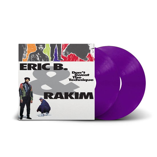 Cover for Eric B. &amp; Rakim · Don't Sweat the Technique (LP) [Coloured edition] (2018)