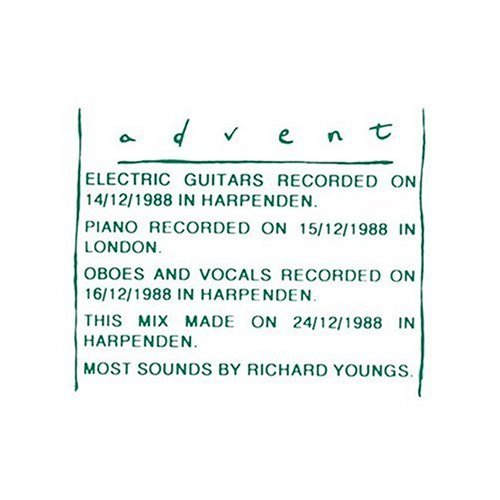Cover for Richard Youngs · Advent (LP) [Reissue edition] (2006)