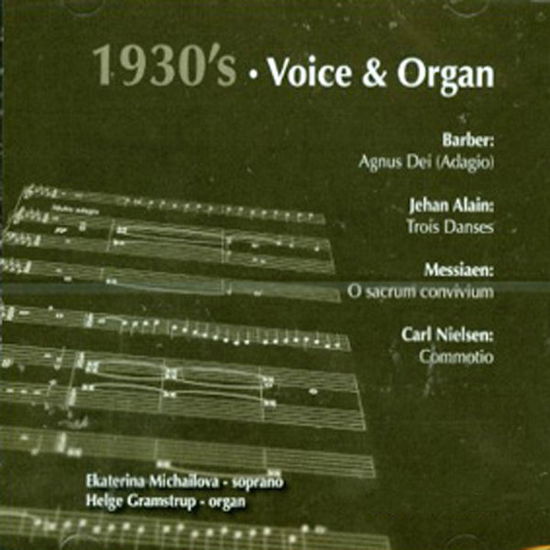 1930's voice & organ - Gramstrup Helge - Música - CDK - 0663993503219 - 31 de diciembre de 2011