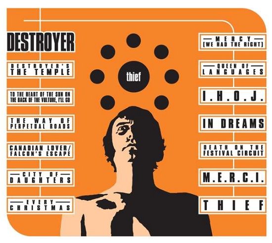 Cover for Destroyer · Thief (Re-issue Orange Vinyl) (LP) [Reissue edition] (2018)