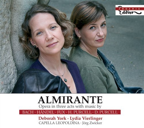 Cover for Bach / Handel / Purcell / York / Vierlinger · Almirante (CD) (2008)