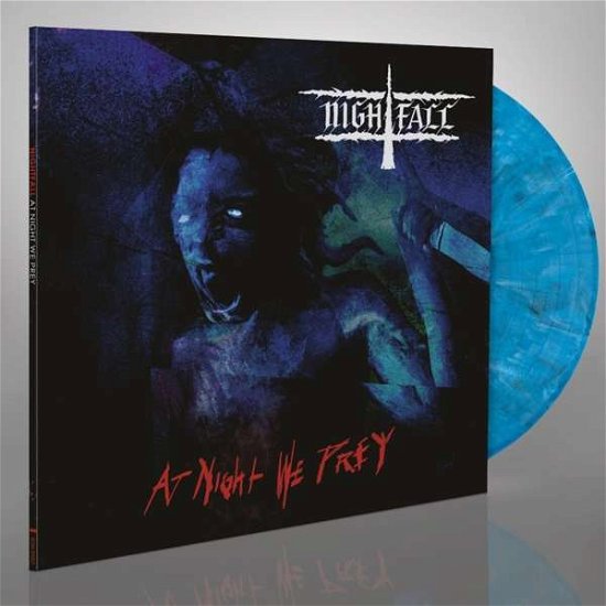 Cover for Nightfall · At Night We Prey (Blue Vinyl) (LP) (2021)