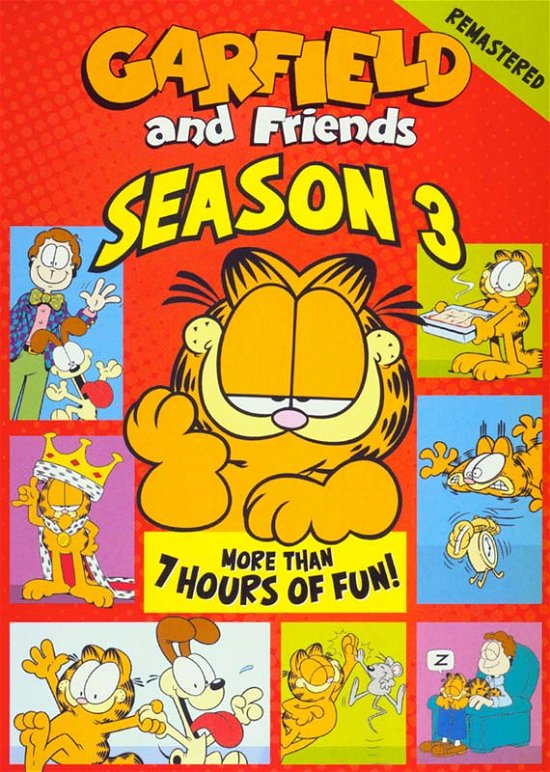 Cover for Garfield: Garfield &amp; Friends - Season 3 (DVD) (2020)