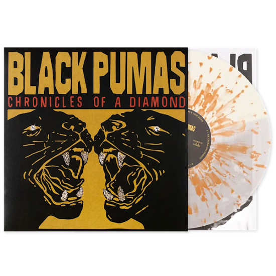 BLACK PUMAS · Chronicles Of A Diamond (LP) [Clear and Orange Splatter Vinyl edition] (2024)