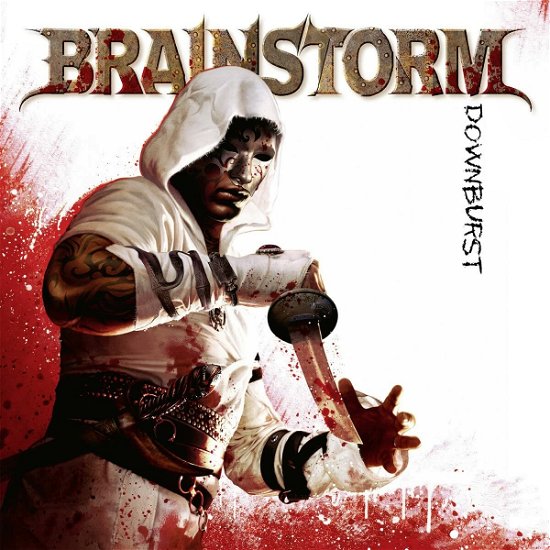 Cover for Brainstorm · Downburst (Clear Red Vinyl) (LP) (2022)
