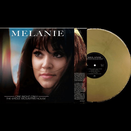 Cover for Melanie · One Night Only: Eagle Mountain House (VINYL) [Gold Vinyl edition] (2024)