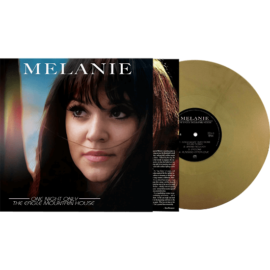 Cover for Melanie · One Night Only: Eagle Mountain House (VINIL) [Gold Vinyl edition] (2024)