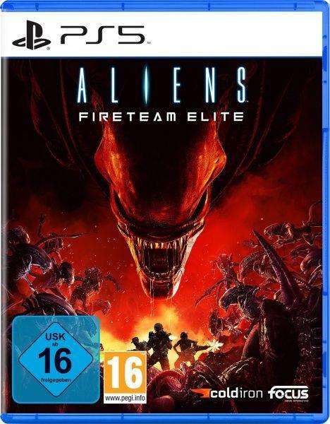 Cover for PS5 Software · Aliens: Fireteam Elite (PS5) (PS4) (2021)