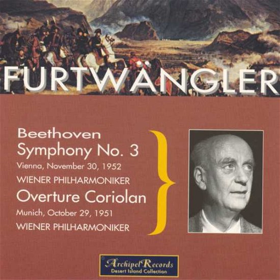 Cover for Beethoven / Furtwangler · Sym 3-wien 30.11.1 (CD) (2012)