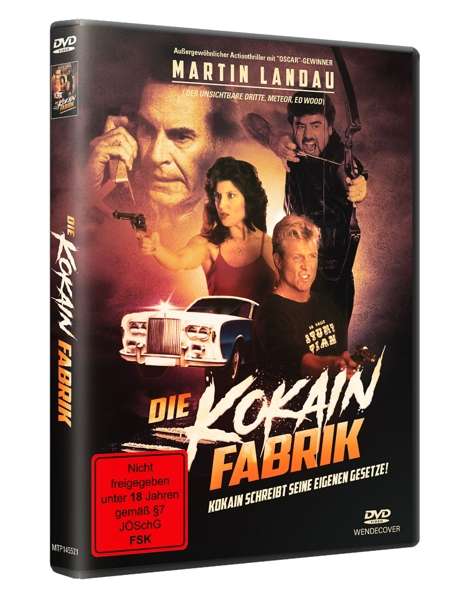 Cover for Martin Landau · Die Kokain-fabrik (DVD) (2021)