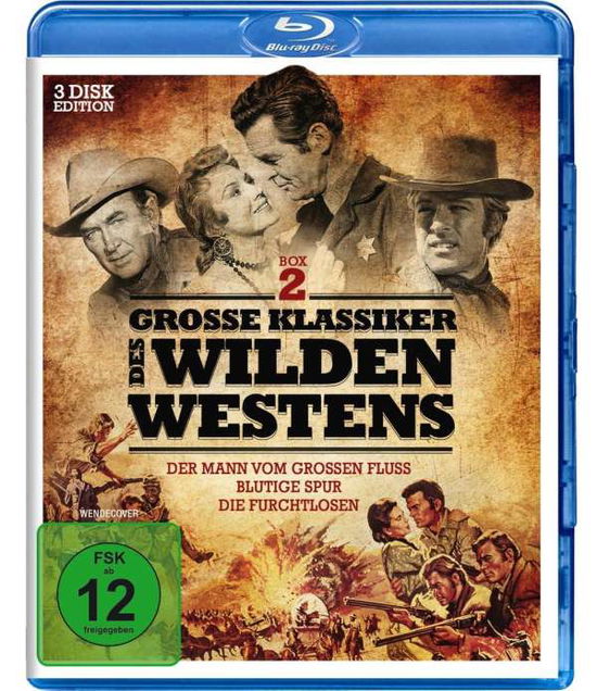 Cover for Stewart,james / Redford,robert / Ryan,robert/+ · GROßE KLASSIKER DES WILDEN WESTENS 2 (Blu-ray) (2019)