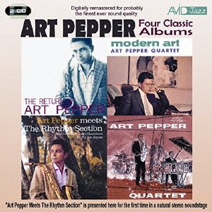 Cover for Art Pepper · Pepper - Four Classic Albums (CD) [Japan Import edition] (2016)