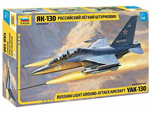 Cover for Zvezda · Yak-130 Russian Trainer / fighter 1:48 (Leksaker)