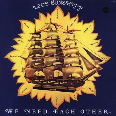 Cover for Leo's Sunshipp · We Need Each Other (LP) (1996)