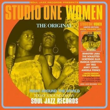 Cover for Soul Jazz Records presents · Studio One Women (Yellow Cassette) (Kassett) (2022)
