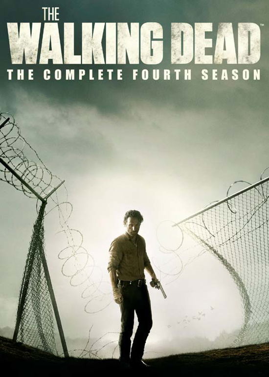 Cover for The Walking Dead Season 4 (DVD) (2014)