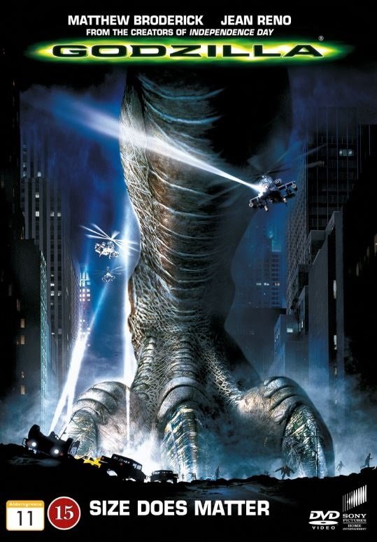 Godzilla (1998) (Rwk 2015) -  - Film - JV-SPHE - 5051162343219 - 16. februar 2015