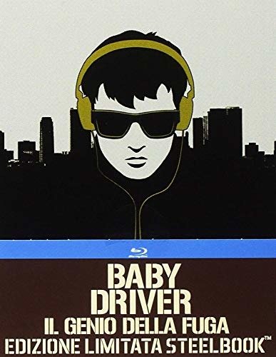 Cover for Baby Driver · Il Genio Della Fuga (Steelbook) (Blu-ray)