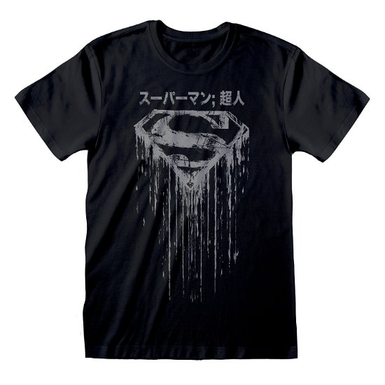 Distressed Japanese (T-Shirt Unisex Tg. M) - Dc Comics: Superman - Movies -  - 5055910339219 - 