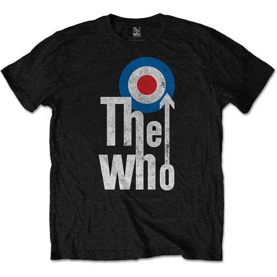 The Who Unisex T-Shirt: Elevated Target - The Who - Produtos - MERCHANDISE - 5056170635219 - 19 de dezembro de 2019
