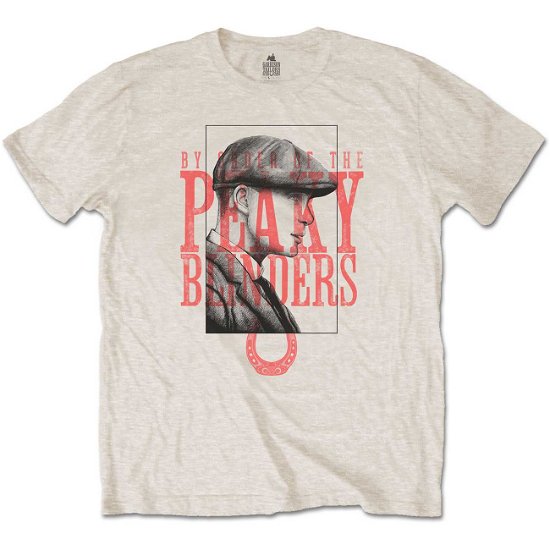 Peaky Blinders Unisex T-Shirt: Red Logo Tommy - Peaky Blinders - Merchandise -  - 5056170664219 - 