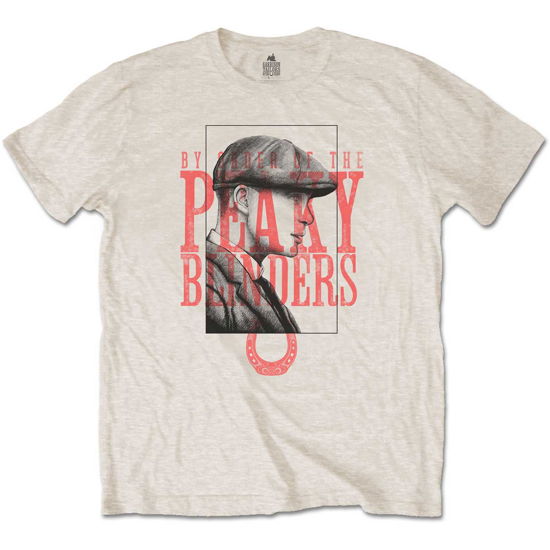 Peaky Blinders Unisex T-Shirt: Red Logo Tommy - Peaky Blinders - Merchandise -  - 5056170664219 - 