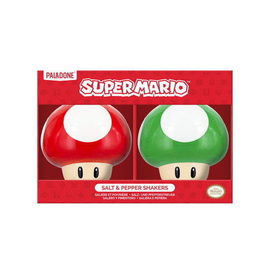 Cover for Super Mario · SUPER MARIO - Mushrooms - Salt and Pepper Shakers (Toys)