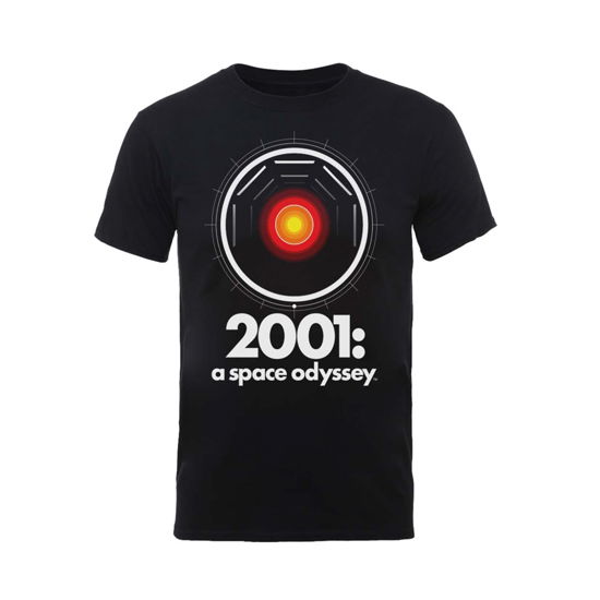 Cover for 2001: a Space Odyssey · Hal 9000 (T-shirt) [size S] [Black edition] (2017)