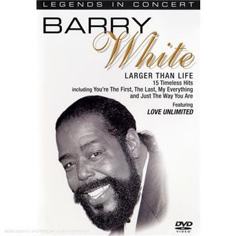Cover for Barry White · Larger Than Life (DVD)