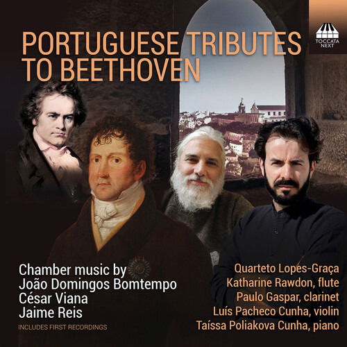 Cover for Quarteto Lopes-Graca · Bomtempo, Reis &amp; Viana: Portuguese Tributes To Beethoven (CD) (2022)